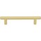 Jeffrey Alexander 128 mm Center-to-Center Brushed Gold Key West Cabinet Bar Pull 178BG - alternate 3